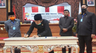 Ranperda Inovasi Daerah Disetujui 9 Fraksi DPRD Provinsi Jambi