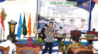 Kapolda Jambi Minta Mahasiswa Optimalkan Pencegahan Penyalahgunaan Narkotika