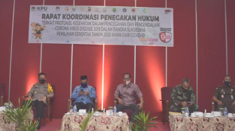 Kapolda Jambi Hadiri Rakor Suksesi Pilkada Serentak 2020