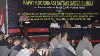 Irwasda Polda Jambi Buka Rakor Saber Pungli