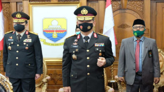 Kapolda Jambi Ikuti Upacara Peringatan Hari Kesaktian Pancasila 2020 Melalui Vicon