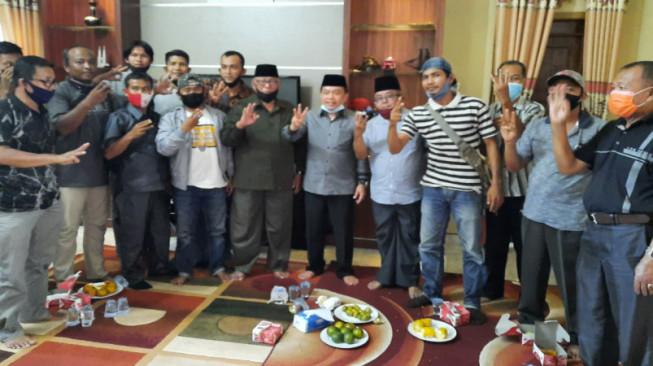 Masyarakat Koto Joyo Bungo Bertekad Memenangkan Haris-Sani