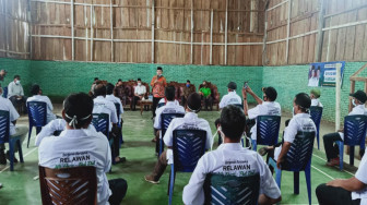 Patuhi Protokol Kesehatan, Pelantikan Tim Pemenangan Haris-Sani Dibagi Dua Sesi