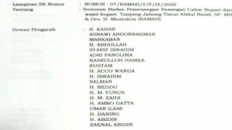 Asnawi Cs Keberatan Namanya Dicatut Tim Pemenangan Rasyid - Mustaqim