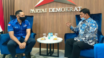 AHY Intruksikan Kader Demokrat All Out Menangkan Fachrori-Syafril