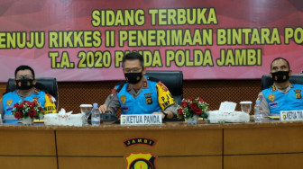 Polda Jambi Gelar Sidang Terbuka Rikkes II Penerimaan Bintara