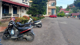 Kantor Bupati Merangin Tak Aman, Sebuah Sepeda Motor Raib Digondol Maling