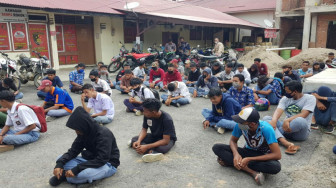 Ingin Lakukan Aksi Unjuk Rasa, Puluhan Pelajar Diamankan