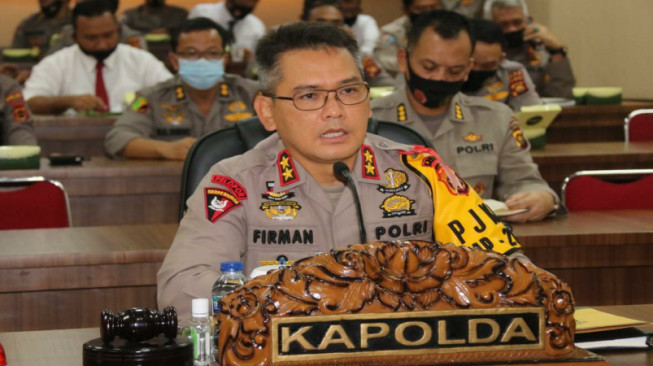 Polda Jambi Gelar Taklimat Awal Wasrik Rutin Itwasda Polda Jambi Tahap II T.A. 2020
