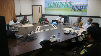 Sekda Ikuti Rakor Terkait UU Cipta Kerja