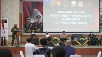 Danrem Gapu : Harus Ada Terobosan Baru Dalam Penanganan Karhutla