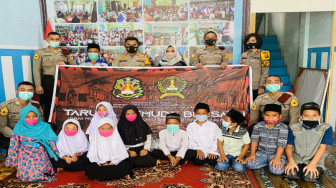 Peringati Hari Sumpah Pemuda, Polres Muaro Jambi dan Taruna Akademi Kepolisian Lakukan Baksos