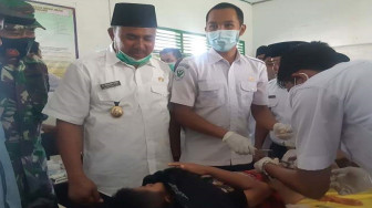 Wabup Hilallatil Badri Hadiri Sunatan Massal Kecamatan Sarolangun