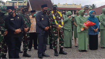 Wabup Sarolangun Sambut Kunker Pangdam Sriwijaya