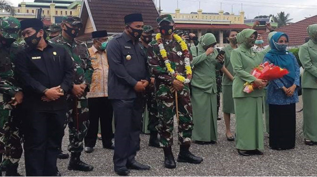 Wabup Sarolangun Sambut Kunker Pangdam Sriwijaya