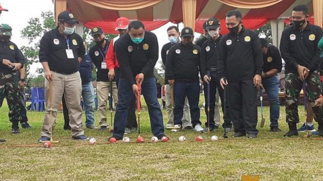 Hillalatil Badri Buka Sarolangun Gateball Championship 2020