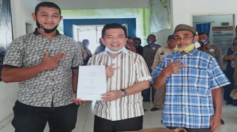 Laskar Mandiri Usaha Kecil, Jamu Gendong, Penjual Bakso Hingga Tukang Sayur Dukung Haris - Sani
