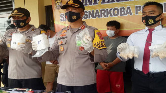 Polres Bungo Amankan Empat Bandar Narkoba Jaringan Internasional