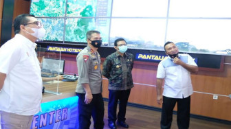 Kapolda Jambi Perkenalkan Aplikasi Asap Digital kepada Pjs Gubernur Jambi