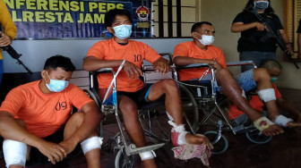 Mertua dan Menantu Terlibat Perampokan Toko Emas Gemilang