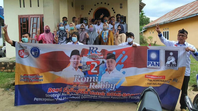 Relawan Romi – Robby Terus Berjuang Memenangkan R2 Merakyat Jilid II