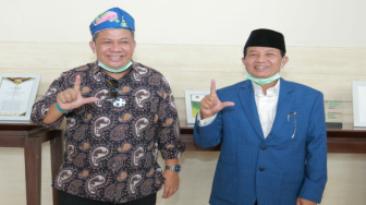 Fahri Hamzah dan Fachrori Umar Sarapan Bareng. Gelora Tekadkan Kemenangan FU-SN