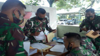 Gandeng Pomdam II/Sriwijaya, Kodim 0420/Sarko Buat SIM TNI Secara Kolektif