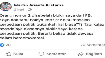 FB Diblokir Cawabup, Netizen Ini Kecewa