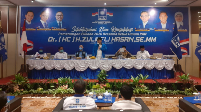 Abdullah Sani Hadiri Konsolidasi Pemenangan Pilkada DPW PAN Jambi Bersama Zulhas