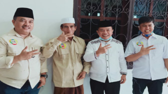 Al Haris Disambut Hangat Mantan Bupati Batanghari