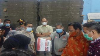 Bertemu di Sungaipenuh, Kapolda Jambi dan Ketua Bawaslu RI Tinjau Gudang KPU