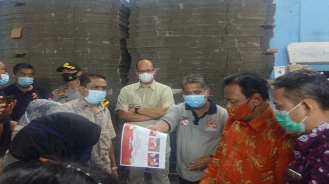 Bertemu di Sungaipenuh, Kapolda Jambi dan Ketua Bawaslu RI Tinjau Gudang KPU