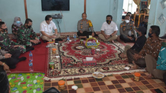 Kapolda Jambi Silaturahmi dengan Masyarakat Desa Muak Bukit Karman