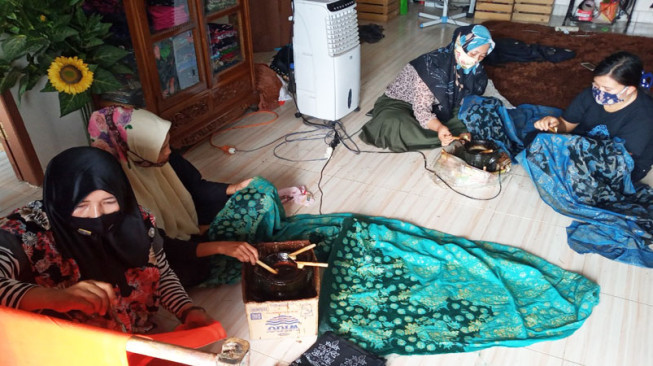 Geliat Rumah Batik dan Hidroponik Berkah Berdayo di Tengah Pandemi