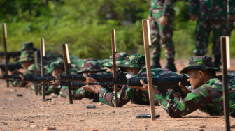 Korem 042/Gapu Gelar Latihan Menembak TW IV 2020