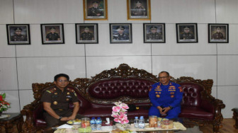 Kapolda Jambi Kunjungi Danrem 042/Gapu