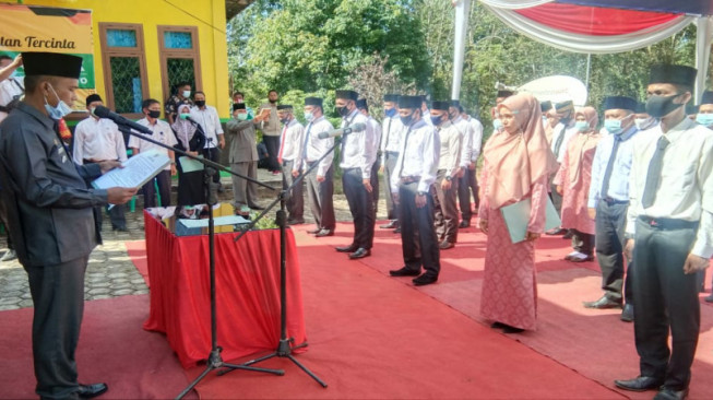 37 Orang Anggota BPD se-Kecamatan Nalo Tantan Dilantik