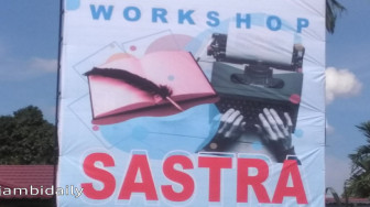 Pacu Daya Kritis Wartawan, TBJ Gelar Workshop Sastra