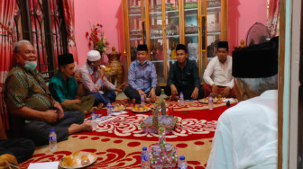 Al Haris Silaturahmi dengan Tokoh Masyarakat Sungaiabang