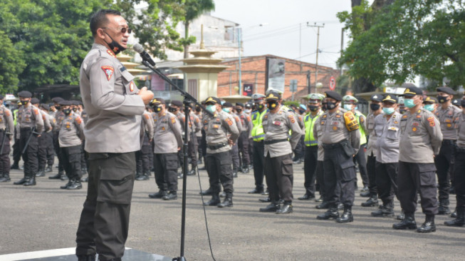 Polda Jambi Terjunkan 1.200 Personel BKO, untuk Pengamanan Pilkada Serentak