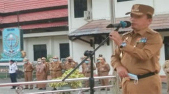 Pimpin Apel Kedisiplinan, Ini Pesan Al Haris kepada ASN