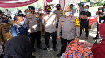 Kapolda Jambi Cek TPS dan Ingatkan Protokol Kesehatan