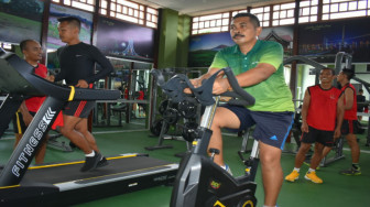 Korem 042/Gapu Miliki Sarana Fitnes