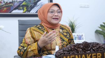 Pandemi, Menaker Ida Fauziyah Lepas 114 PMI ke Jepang