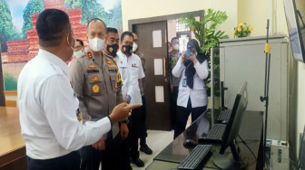 Kapolda Jambi Kunjungi Kanwil Kemenkumham Jambi