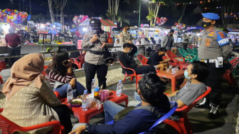 Polda Jambi Gelar Patroli, Cegah Kerumunan