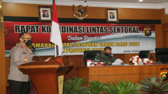 Kapolda Jambi Buka Rakor Lintas Sektoral dalam Rangka Operasi Lilin Siginjai 2020