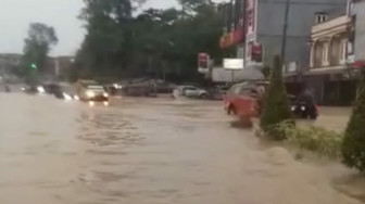 Akhir Tahun, Kota Jambi Dikepung Banjir