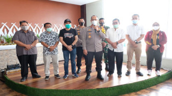 Kapolda Jambi Temui Calon Walikota dan Wakil Walikota Sungaipenuh