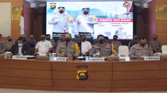 Polda Jambi Tangkap 1.049 Tersandung Kasus Narkoba